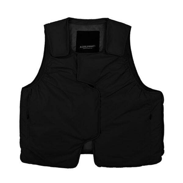 Men's Creative Patchwork Padded Coat and Warm Waistcoat
