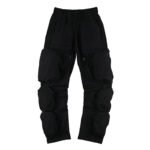 Multi pocket street casual work pants for men