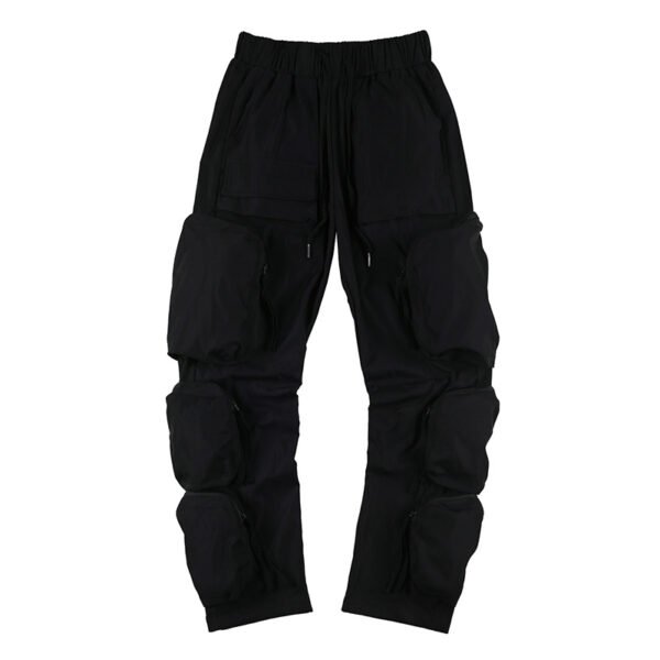 Multi pocket street casual work pants for men